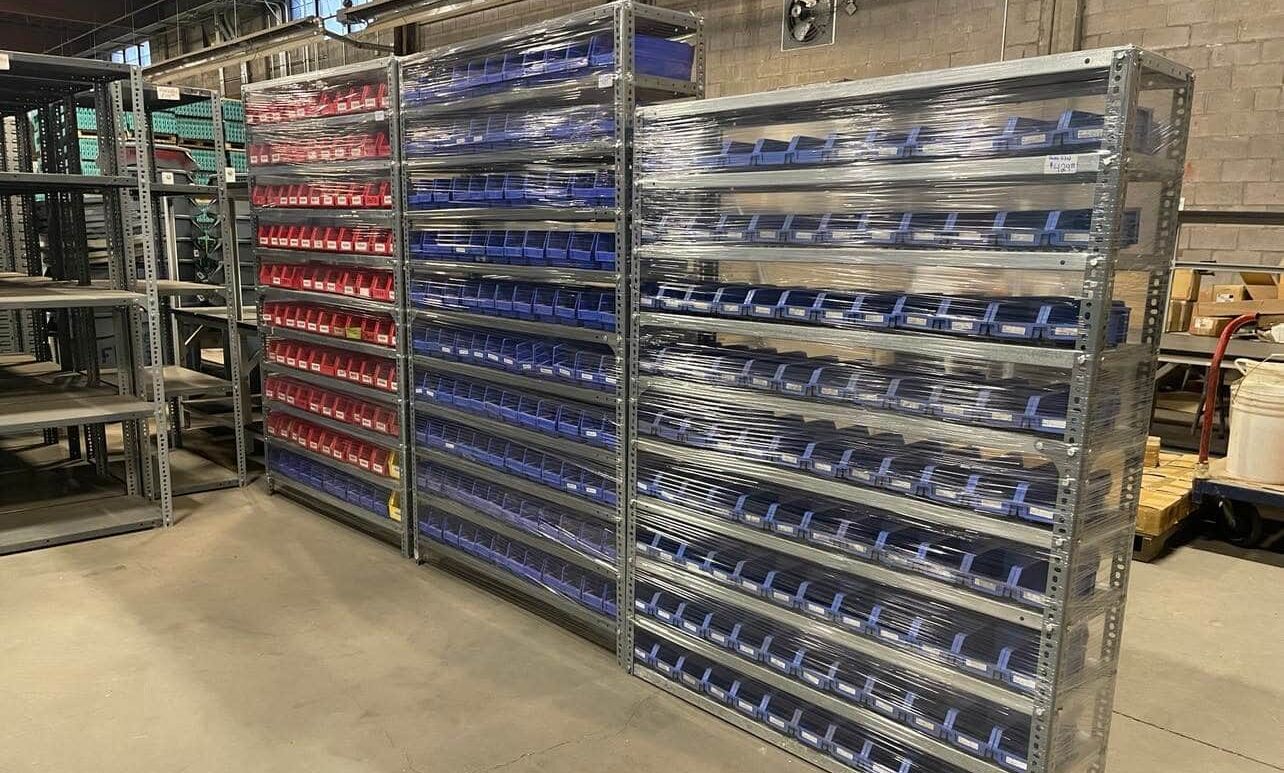 Bolt Bin Warehouse Shelving