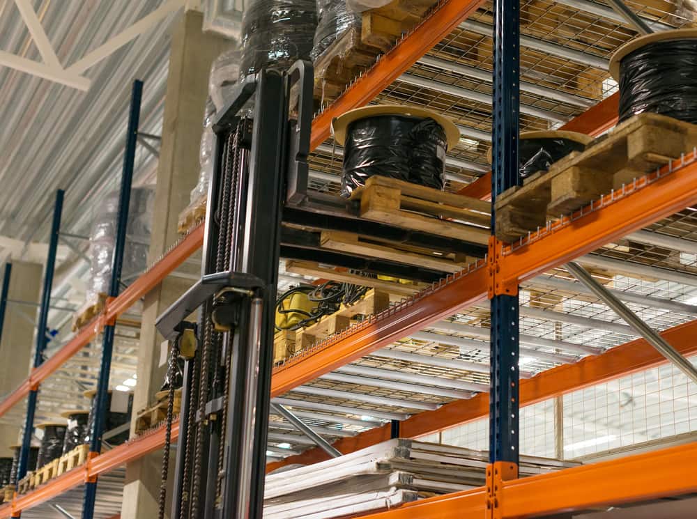 Reel Racking Systems for Warehouse