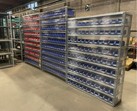 Bolt bin shelf unit 1