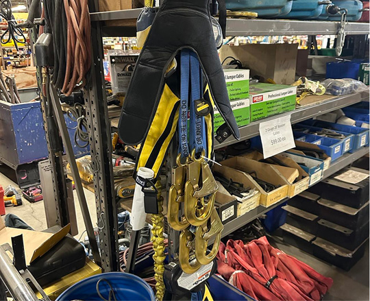 Lanyards and harnesses 1
