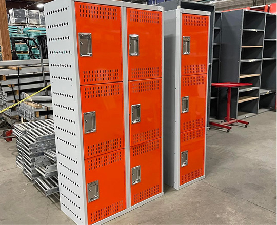 New 3 tier triple locker oversized 1