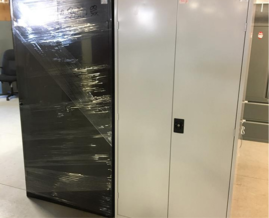 New storage cabinets black and grey 2
