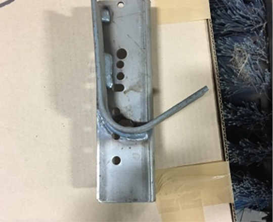 Reel rack hook 3 1