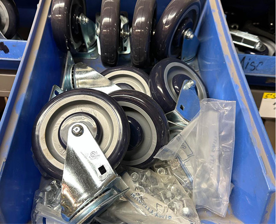 Swivel casters 1