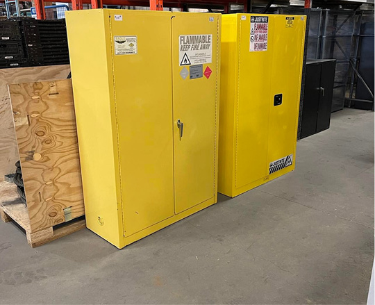 Used flammable cabinet 1