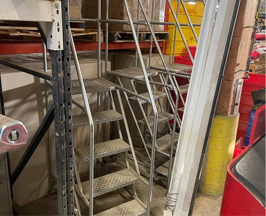 Used rolling ladder 4