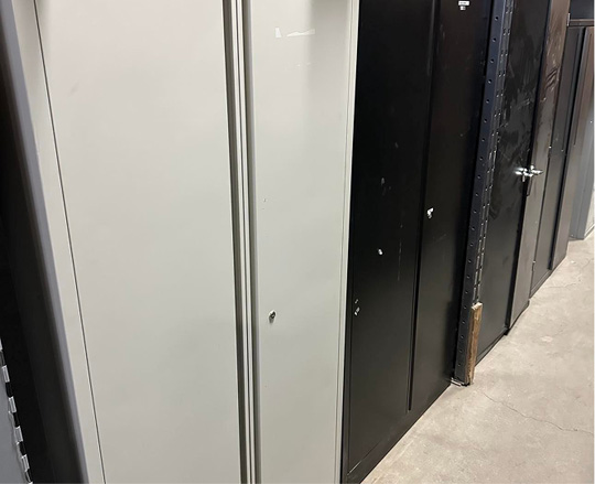 Used storage cabinets 1