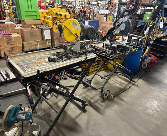 Used table saws 1