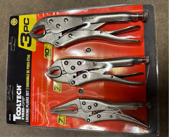 Vice grip locking plier set 1